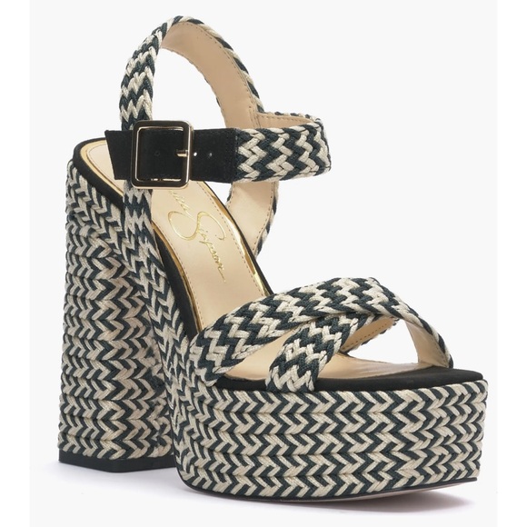 Jessica Simpson Brycen platform sandals. - Picture 5 of 6